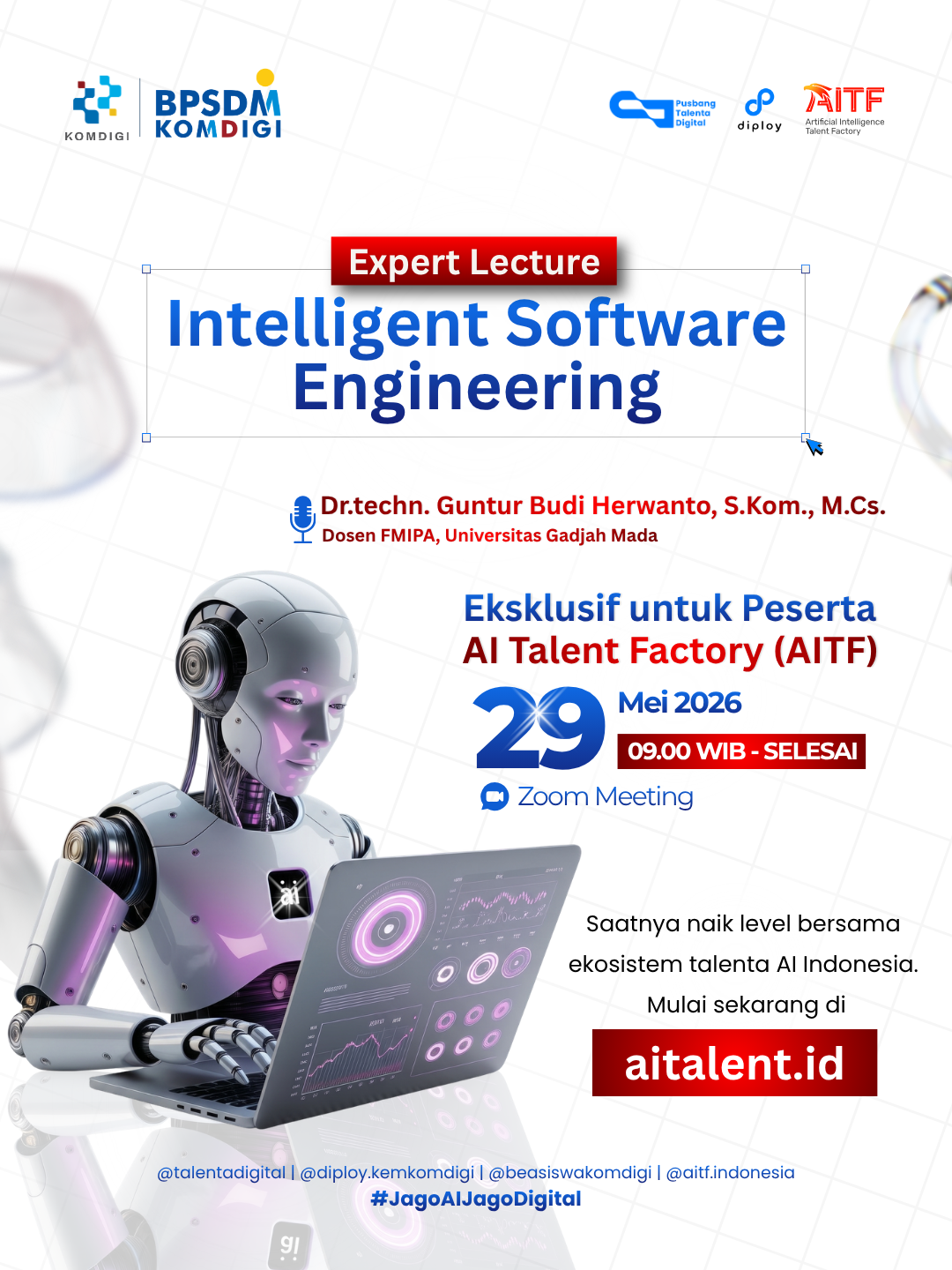 Expert Lecture - Intelligent Software Engineering